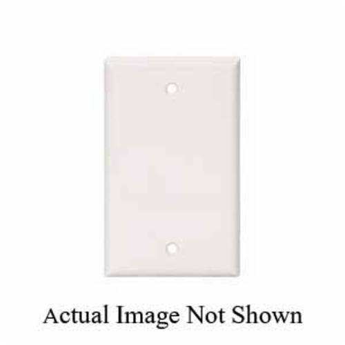 EATON Arrow Hart™ Eaton Wiring Devices 2129A 2000 Standard Blank Wallplate, 1 Gangs, 4-1/2 in H x 2-3/4 in W, Thermoset, Almond