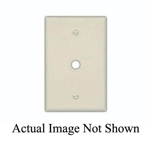 EATON Arrow Hart™ Eaton Wiring Devices PJ11W Medium Size Combination Wallplate, 1 Gangs, 3.12 in W, Polycarbonate/Thermoplastic, Surface/Threaded Mount
