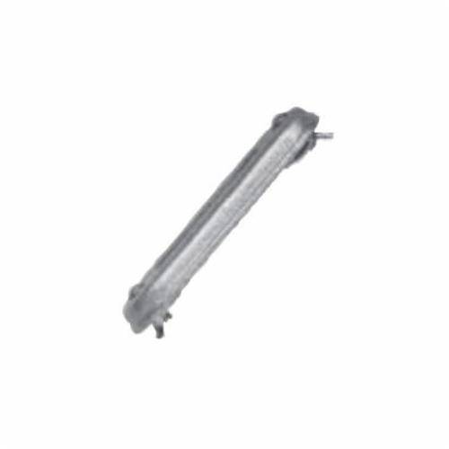 Crouse-Hinds Condulet® 580F Form 8 Conduit Body Cover, 1-1/2 in Hub, For Use With Conduit Body, Feraloy Iron Alloy, Electro-Galvanized/Aluminum Acrylic Painted