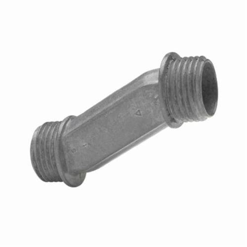 Crouse-Hinds 61 Bushed Non-Insulated Conduit Nipple, 6 in, For Use With IMC/Rigid Conduit, Malleable Iron