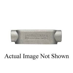 Crouse-Hinds Condulet® GASK1943 Solid Conduit Body Gasket, 1 in Hub, For Use With MARK 9 Rigid Conduit, Neoprene, Black