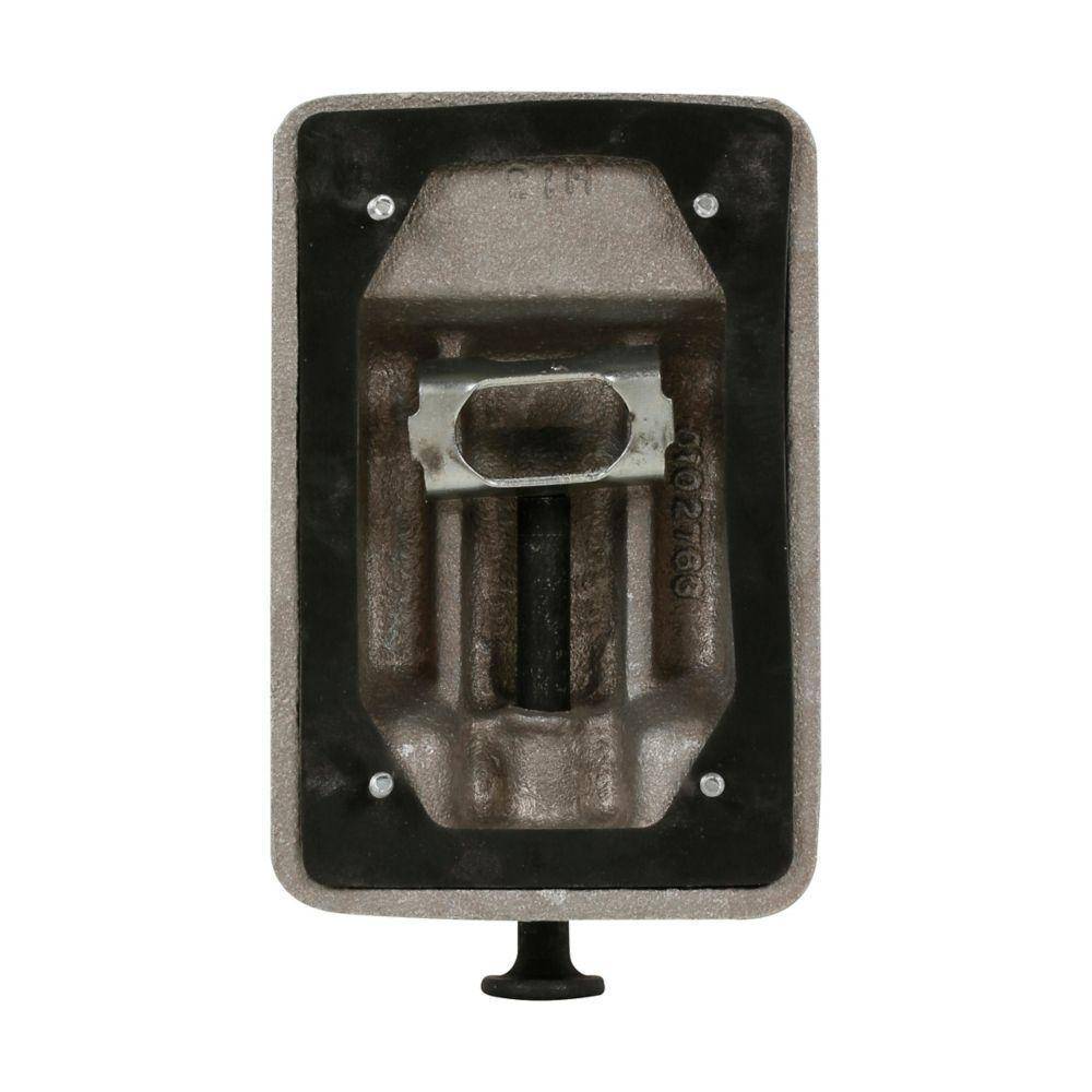 Crouse-Hinds DS128 Raintight Snap Switch Cover With Gasket, Die Cast Aluminum