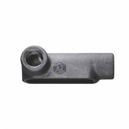 EATON Crouse-Hinds Condulet® SnapPack™ LL15 CGN Type LL Conduit Outlet Body With Cover and Neoprene Gasket, 1/2 in Hub, 5 Form, 4.35 cu-in Capacity, Die Cast Copper-Free Aluminum, Epoxy Powder Coated