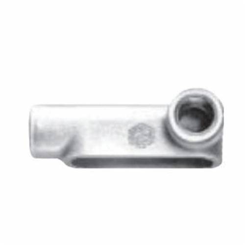 EATON Crouse-Hinds Condulet® SnapPack™ LR25 CGN Type LR Conduit Outlet Body With Cover and Neoprene Gasket, 3/4 in Hub, 5 Form, 7.3 cu-in Capacity, Die Cast Copper-Free Aluminum, Epoxy Powder Coated