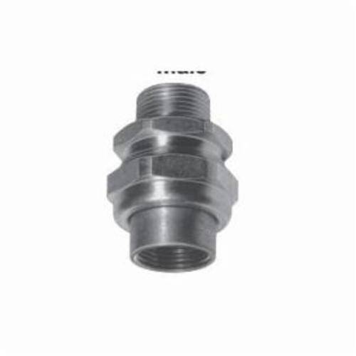 Crouse-Hinds UNY105 Dust-Ignitionproof Explosionproof Male Conduit Union, 1/2 in, Steel, Electro-Galvanized