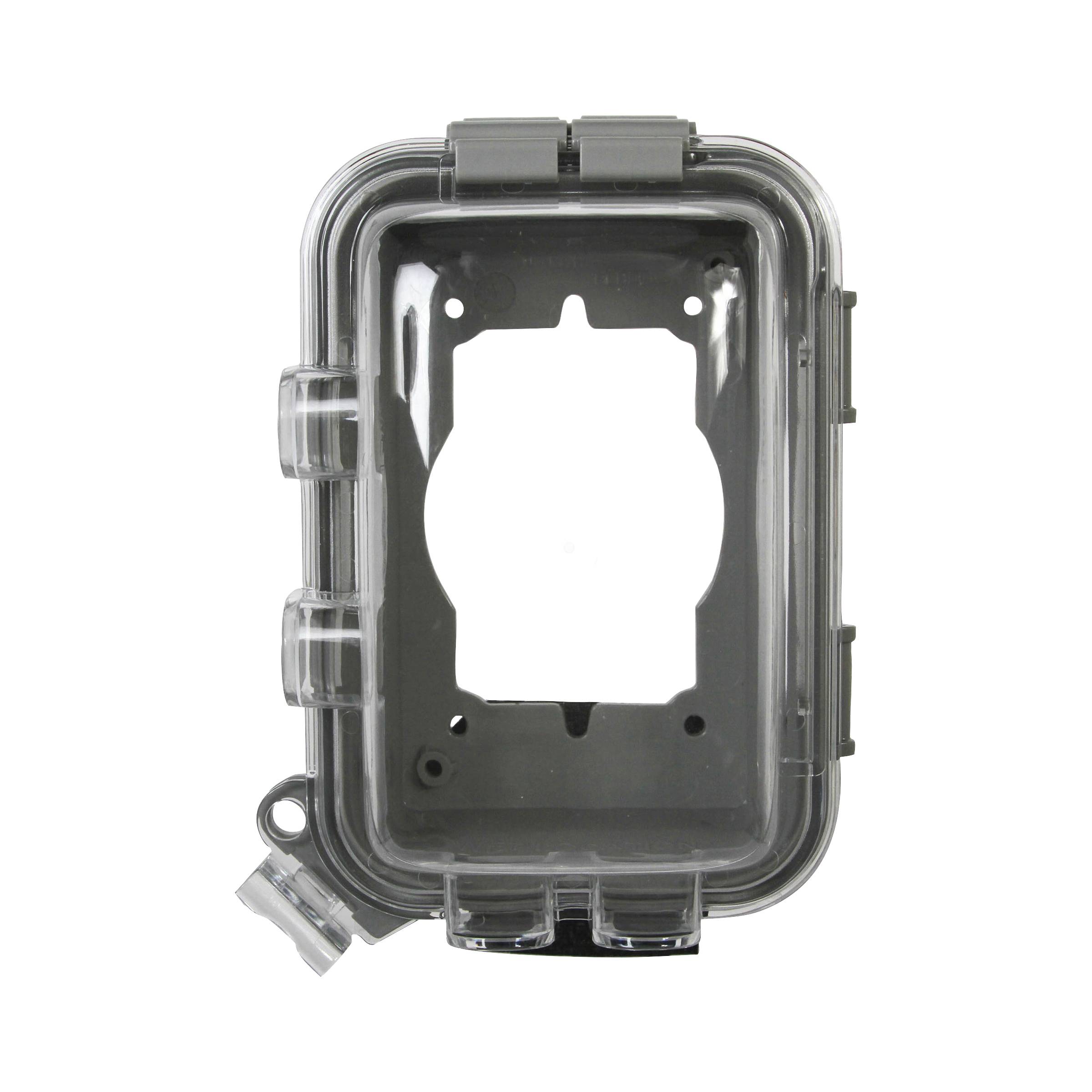 EATON WIU-1 Weatherproof While-In-Use Cover, 4.45 in L x 3-1/4 in D, Polycarbonate