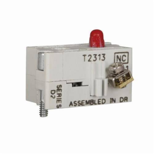 EATON 10250T52 Heavy Duty Standard Contact Block, 30.5 mm, 1NC Contact, 10 A at 600 VAC Contact, Silver Contact