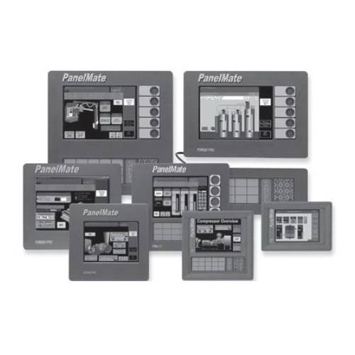 Cutler-Hammer 1785T Panel Mate Power Pro 1700 Touchscreen Electronic Operator Interface, 24 VDC, 8.4 in TFT Color Display, (2) RS232/422