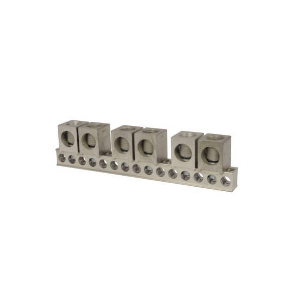 EATON 1MMGBK Up Sized Ground Bar Kit, For Use With Meter Socket Module, MLO and MCB Loadcenter and CB Enclosures, 6 AWG to 2/0 kcmil