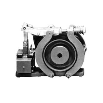 EATON 511H1192-41 Type S Industrial Duty Solenoid Operated Magnetic Shoe Brake, For Use With NEMA Contactor and Starter, 480 VAC, 60 Hz, 15 ft-lb Intermittent Torque, Floor Mount, 4 in Size