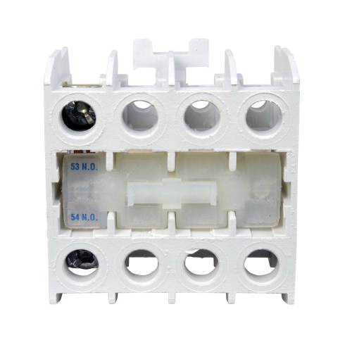 EATON C320KGT11 Heavy Duty Auxiliary Contact Kit, 600 VAC, 10 A, 2 Contacts, Silver Cadmium Alloy