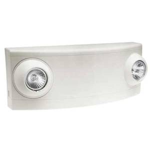 6 V, 5 W 120/277 VAC at 60 Hz, Hubbell Incorporated LZ2 Emergency Light Unit, Ceiling, Round