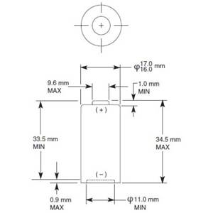 3 V, 123A, Duracell Inc. DL123ABPK Electronic Battery, Lithium