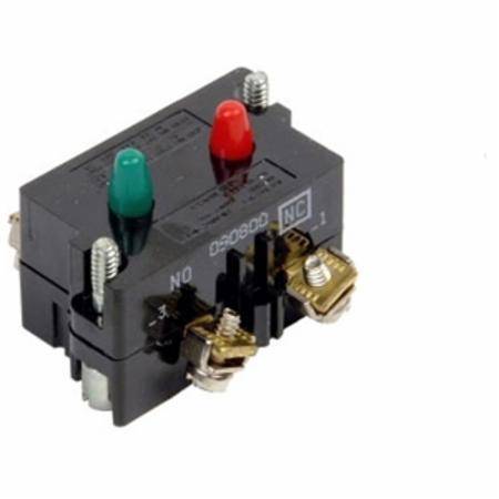 EATON 10250T1 Heavy Duty Contact Block, 30.5 mm, 1NC-1NO Contact