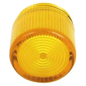 EATON 10250TC23 Blank Heavy Duty Oiltight/Watertight Operator Lens, 0.8 in L x 0.8 in W x 0.7 in H, NEMA 1/2/3/3R/4/4X/12/13/IP65, Round, Plastic