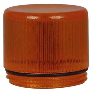 EATON 10250TC43 Blank Heavy Duty Oiltight/Watertight Operator Lens, 0.9 in L x 0.9 in W x 0.8 in H, NEMA 1/2/3/3R/4/4X/12/13/IP65, Round, Plastic