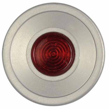 EATON 10250TC65 Blank Heavy Duty Oiltight/Watertight Operator Lens, 1.6 in L x 1.6 in W x 1.5 in H, NEMA 1/2/3/3R/4/4X/12/13/IP65, Round, Aluminum