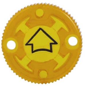 EATON 10250TEA Blank Heavy Duty Oiltight/Watertight Operator Knob, 30.5 mm, NEMA 1/2/3/3R/4/4X/12/13/IP65 NEMA Rating, Round Shape, Plastic