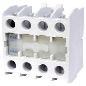 EATON C320KGT10 Heavy Duty Auxiliary Contact Kit, 600 VAC, 10 A, 3 Contacts, Silver Cadmium Alloy
