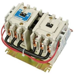 EATON CN55GN3AB Freedom 1/3-Phase G-Frame Reversing NEMA Contactor With Steel Mounting Plate, 110/120 VAC V Coil, 45 A, 1NO Contact, 3 Poles
