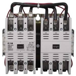EATON CN55KN3A Freedom 3-Phase K-Frame Reversing NEMA Contactor With Steel Mounting Plate, 110/120 VAC V Coil, 90 A, 1NO Contact, 3 Poles