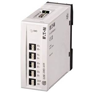EATON EU5E-SWD-4AX 8-Pole Input/Output SmartWire Pilot Device Module, 4 Inputs, 2 kV Signal Range, 12 bit Resolution, +/-0.5 % Accuracy