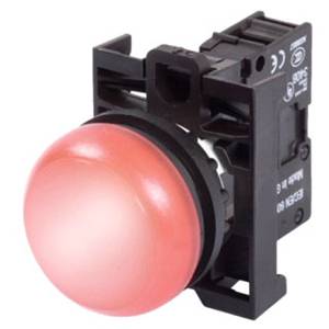 EATON M22-L-R-R Illuminated Modular Indicating Light, 12 to 30 VAC/VDC