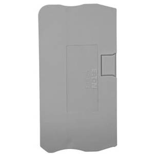 EATON XBACPT4 1-Tier Terminal Block End Cover, For Use With XBPT4/XBPT4PE Terminal Block, Gray