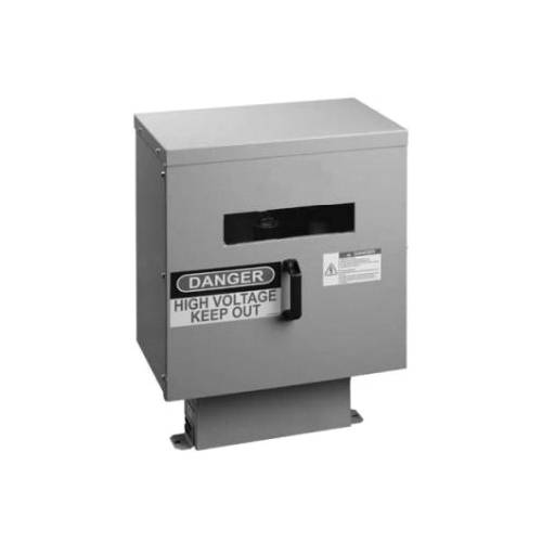 EATON 500413MVF3 UniVAR XV 3-Phase Metal Enclosed Fixed Medium Voltage Power Factor Correction Capacitor, 500 kVA Power Rating, 4160 VAC, 14 ga Steel