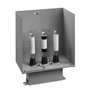 EATON 500413MVF3 UniVAR XV 3-Phase Metal Enclosed Fixed Medium Voltage Power Factor Correction Capacitor, 500 kVA Power Rating, 4160 VAC, 14 ga Steel
