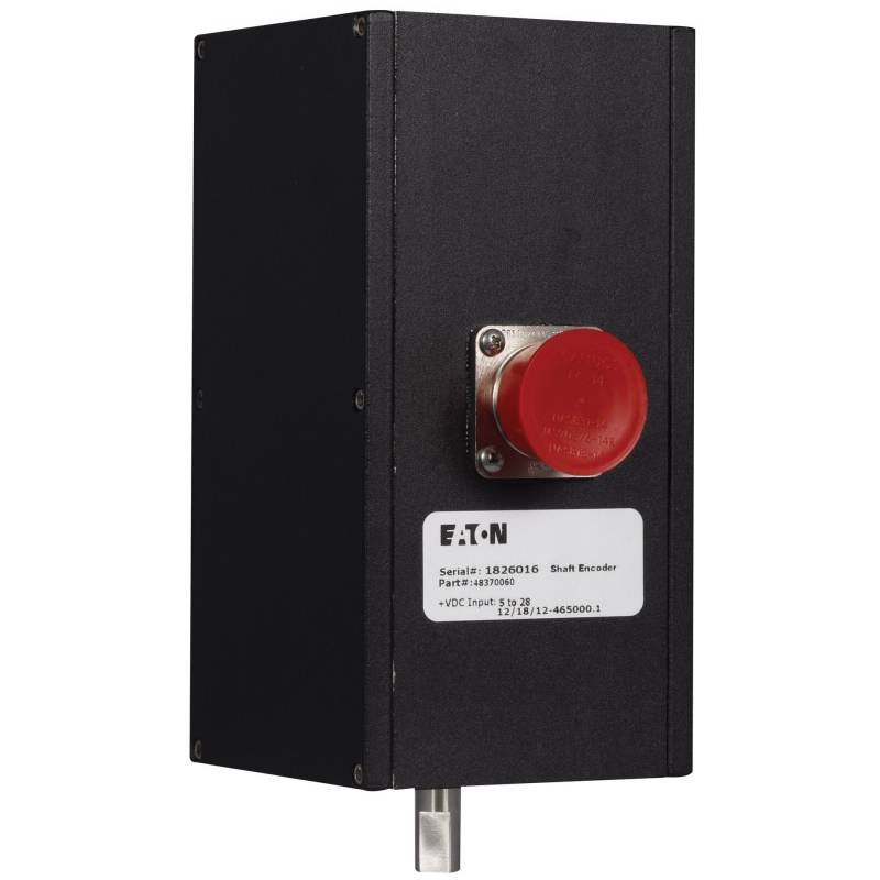 EATON 48371100 Heavy Duty Quadrature Shaft Encoder, For Use With PLCs and Counter, 5 to 28 VDC, 80 mA, 100 Pulses/Revolution