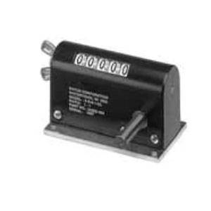 EATON 5-D-6-1-CL D6 Revolution Totalizer, 5 Digits, Black-On-White Background Display, 13 Counts per Second