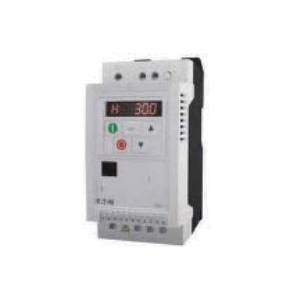 EATON PowerXL® DC1-1D4D3NN-A20CE1 1-Phase in/3-Phase Out Adjustable Compact Enhanced AC Variable Frequency Drive, 110/230 VAC, 4.3 A, 1 hp, 4-3/4 in W x 9 in D