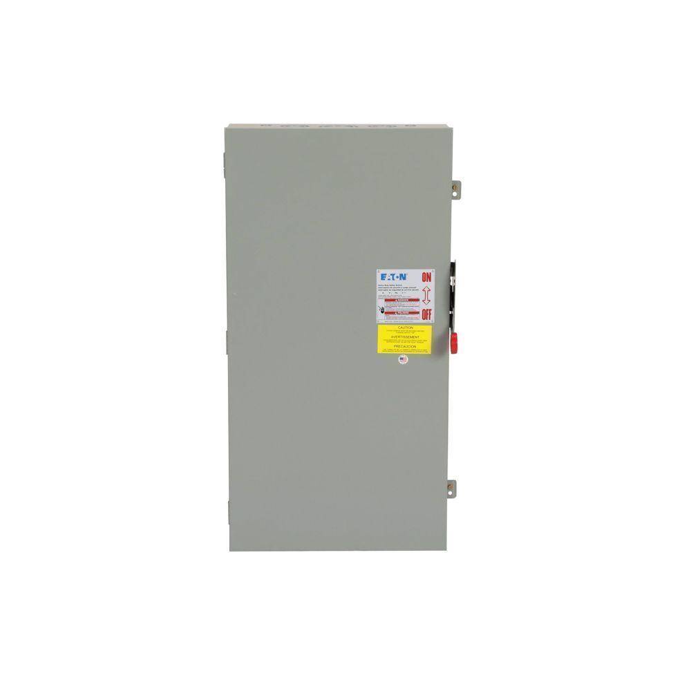 EATON DH314UDKV K-Series Non Fusible Switch, 1000 V, 200 A, 3 Poles