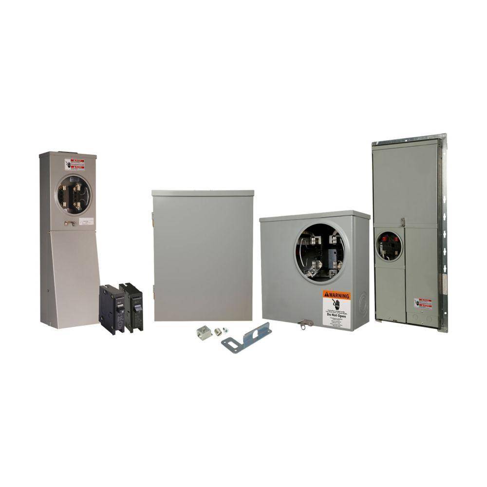 EATON MBED2040PV125BF Solar Power Center Meter Breaker, 1 Phase