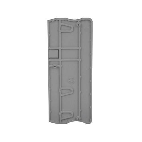EATON XBACPT6D12 End Cover, For Use With XB Series XBPT6D12 Terminal Block