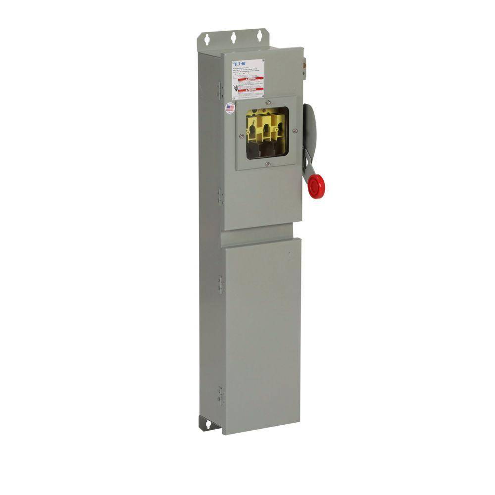 EATON dd368fdkw-00lo Double Door Safety Switch, 600 V, 1200 A, 3 Poles