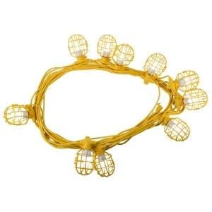 14 AWG, 2-Conductor, Bergen Industries Inc. GL100142STK Temporary Light String, LED