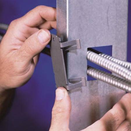 1-1/2" x 3-1/8" nVent (Erico) 304B2 CADDY® Cable/Conduit Nail Plate