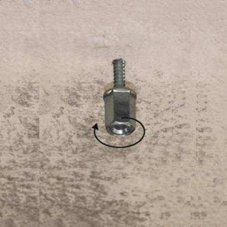7/8" x 2-7/8" nVent (Erico) CRLA37EG CADDY® Rod Lock Anchor Screw