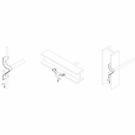 1/2 to 3/4" Rigid/EMT Pentair K12 CADDY® Cable/Conduit Clip