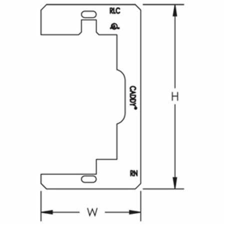 Pentair RLC CADDY® Device Leveler and Retainer