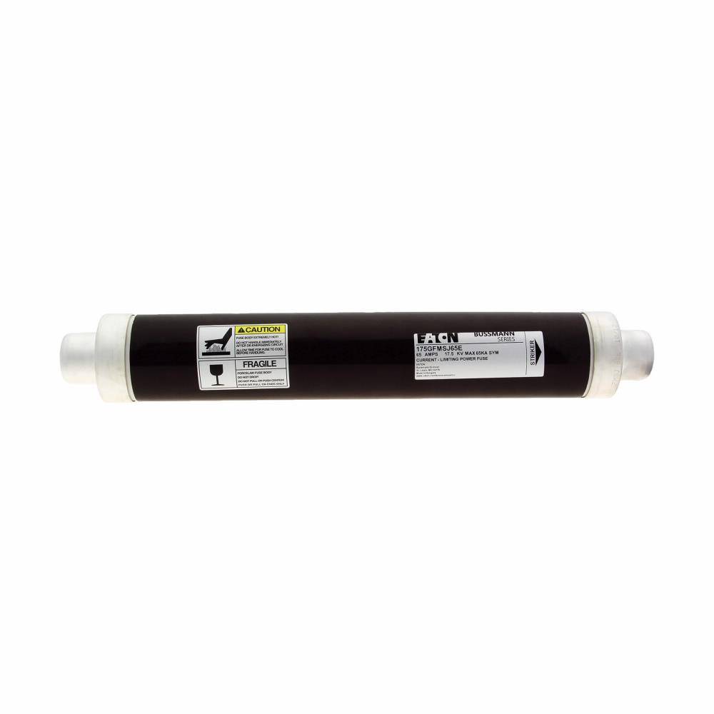 EATON 175GFMSJ40E Bussmann High Voltage Fuse, 17.5 kV, 40 A, For Use With 600 A Square D HVLCC and HVL switches