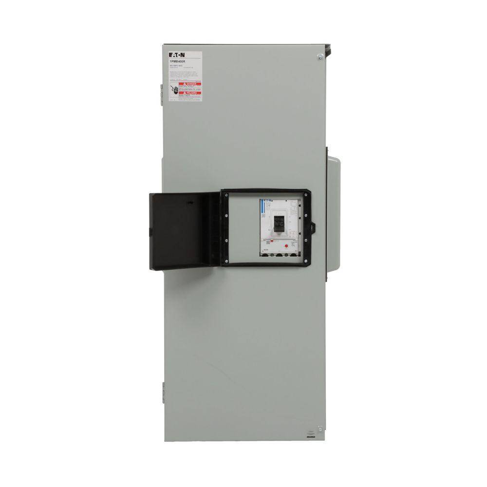 EATON 1PMB400R PMB Service Module Main Circuit Breaker, 120 to 240 V, 400 A, 1 Phase , NEMA 3R Enclosure