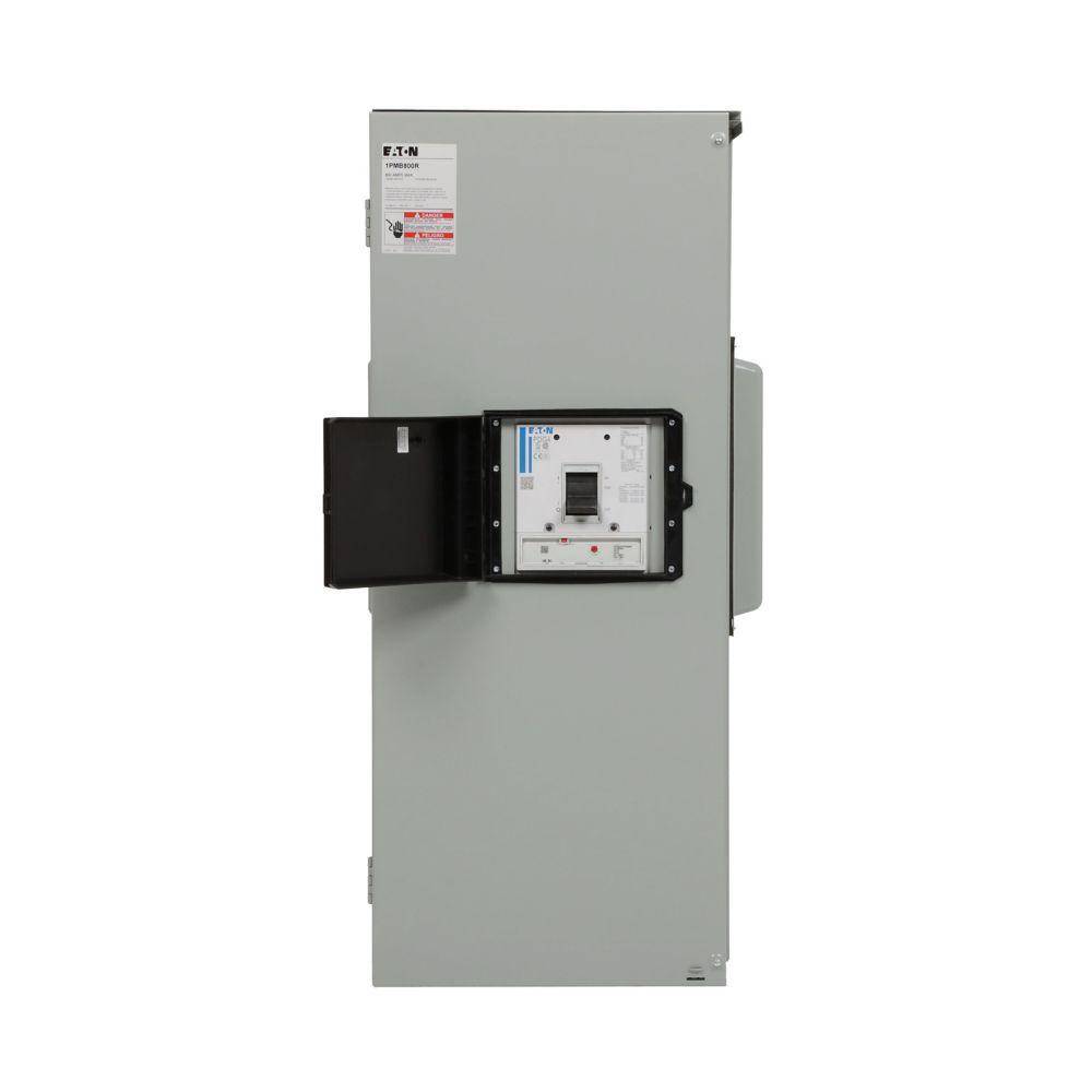 EATON 1PMB800R PMB Service Module Main Circuit Breaker, 120 to 240 V, 800 A, 1 Phase , NEMA 3R Enclosure