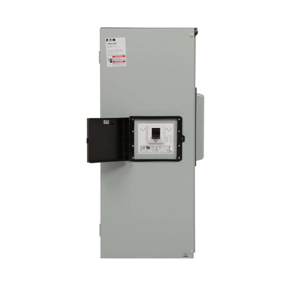 EATON 1PMB1200R PMB Service Module Main Circuit Breaker, 120 to 240 V, 1200 A, 1 Phase , NEMA 3R Enclosure