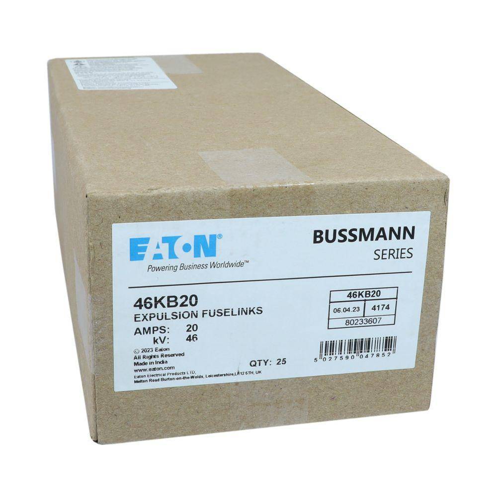 EATON 46KB20 Medium Voltage Expulsion Fuse, 46 kV, 20 A
