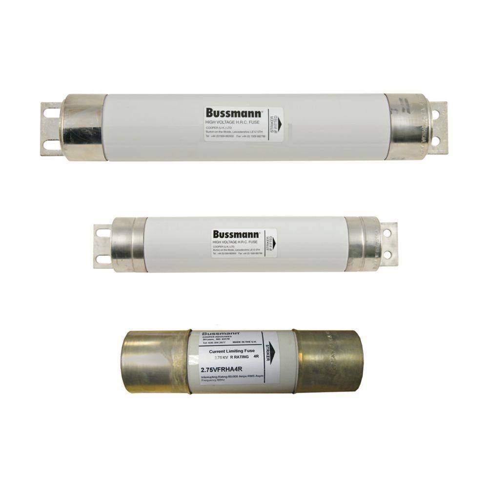 Bussmann 7.2AMWNA0.5E AM Series British Style Potential Transformer Fuse, 0.5 A, 7.2 kV, 50 kA Interrupt, Class: E, Cartridge Body