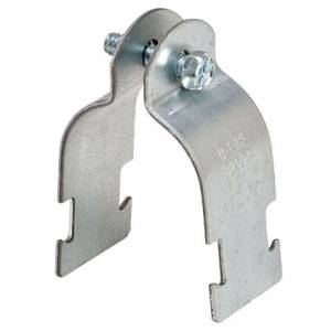 B-Line B2016PASS4 B2000 Pre-Assembled Pipe Clamp, 3-1/2 in Conduit, 304 Stainless Steel