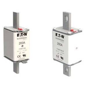 Bussmann 170M7350 NH Size 1 High Speed Fuse With Lug, 32 A, 800 VAC, 65 kA Interrupt, Class: gR, Square Body